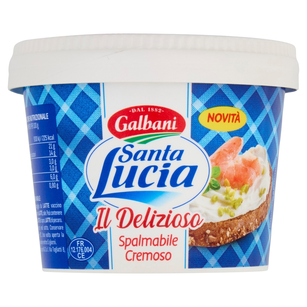 Galbani Santa Lucia il Delizioso Spalmabile Cremoso 250 g
